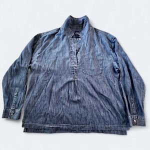GAP Women's Denim Top sz L